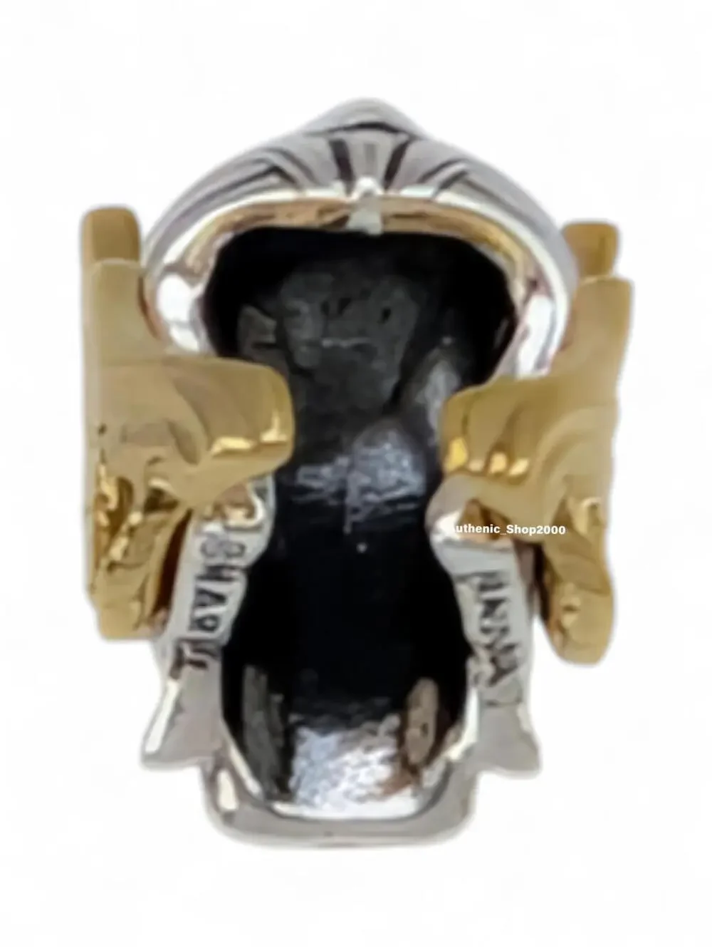 New PANDORA 14k Gold 925 Ale Marvel Thor Helmet Charm
